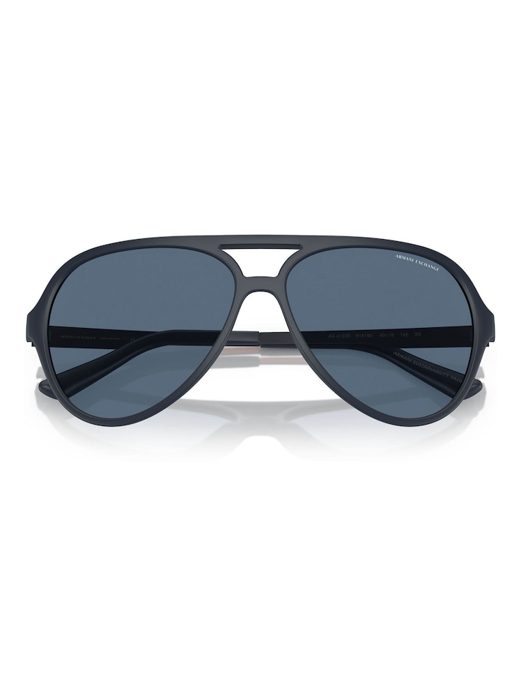Armani Exchange Blue Ax4133S Phantos Sunglasses - Image 5 of 5