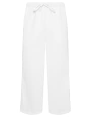 PixieGirl Petite White Wide Leg Trousers - Image 5 of 5