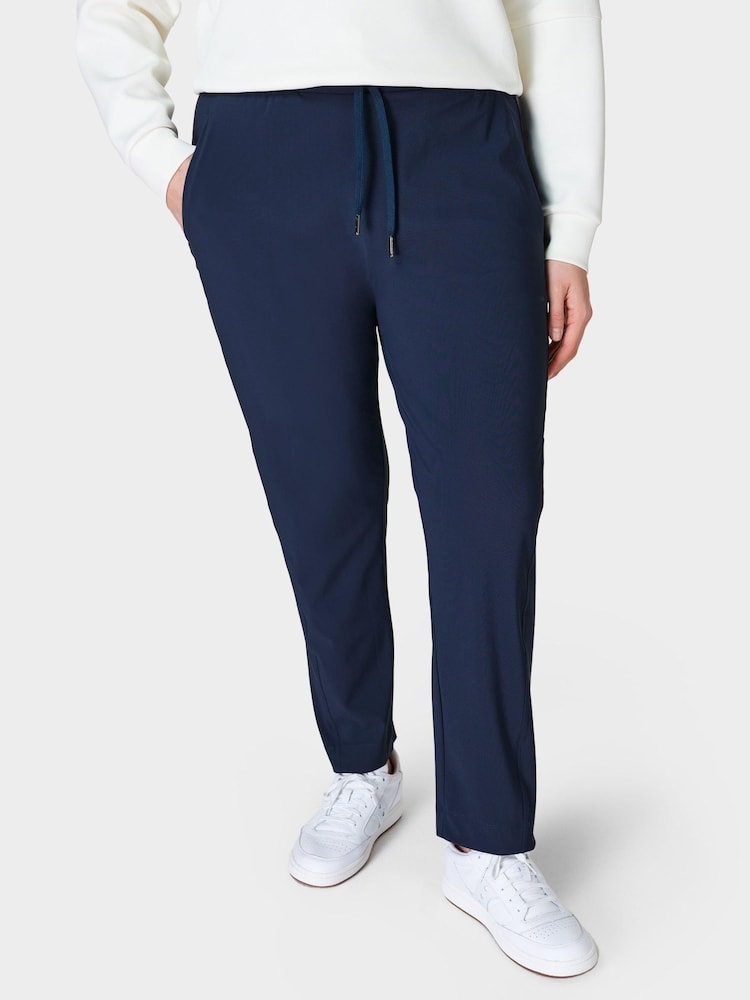 Navy Blue - Sweaty Betty Explorer Trousers - Image 1 of 7 Navy Blue - Sweaty Betty Explorer Trousers - Image 1 of 7