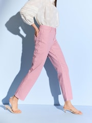 Pink Stripe 100% Cotton Straight Leg Jeans - Image 1 of 7