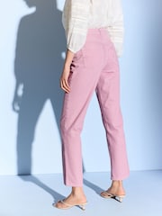 Pink Stripe 100% Cotton Straight Leg Jeans - Image 4 of 7