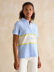 Joules Beaufort Blue Polo Shirt - Image 1 of 5