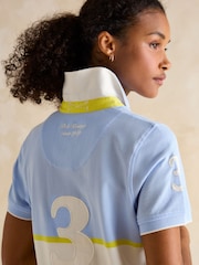 Joules Beaufort Blue Polo Shirt - Image 5 of 5
