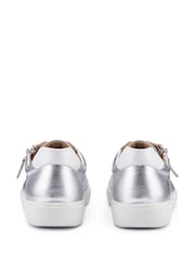Hotter Silver Standard Fit Chase II Lace up / Zip Trainers - Image 3 of 4
