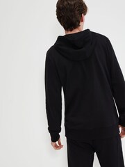 Ellesse Mens Primero Black 100% Cotton Hoodie - Image 2 of 7