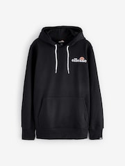 Ellesse Mens Primero Black 100% Cotton Hoodie - Image 7 of 7