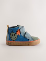 Blue Character Wide Fit (G) Warm Lined Touch Fastening Boots - Image 2 of 6