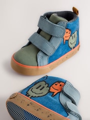 Blue Character Wide Fit (G) Warm Lined Touch Fastening Boots - Image 5 of 6