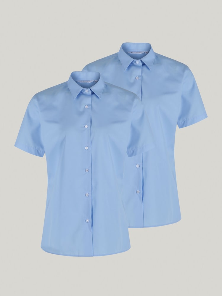 Trutex modra Regular Fit kratek rokav; s kratkimi rokavi 2 Pack Šolske srajce - Slika 1 iz 6 Trutex modra Regular Fit kratek rokav; s kratkimi rokavi 2 Pack Šolske srajce - Slika 1 iz 6
