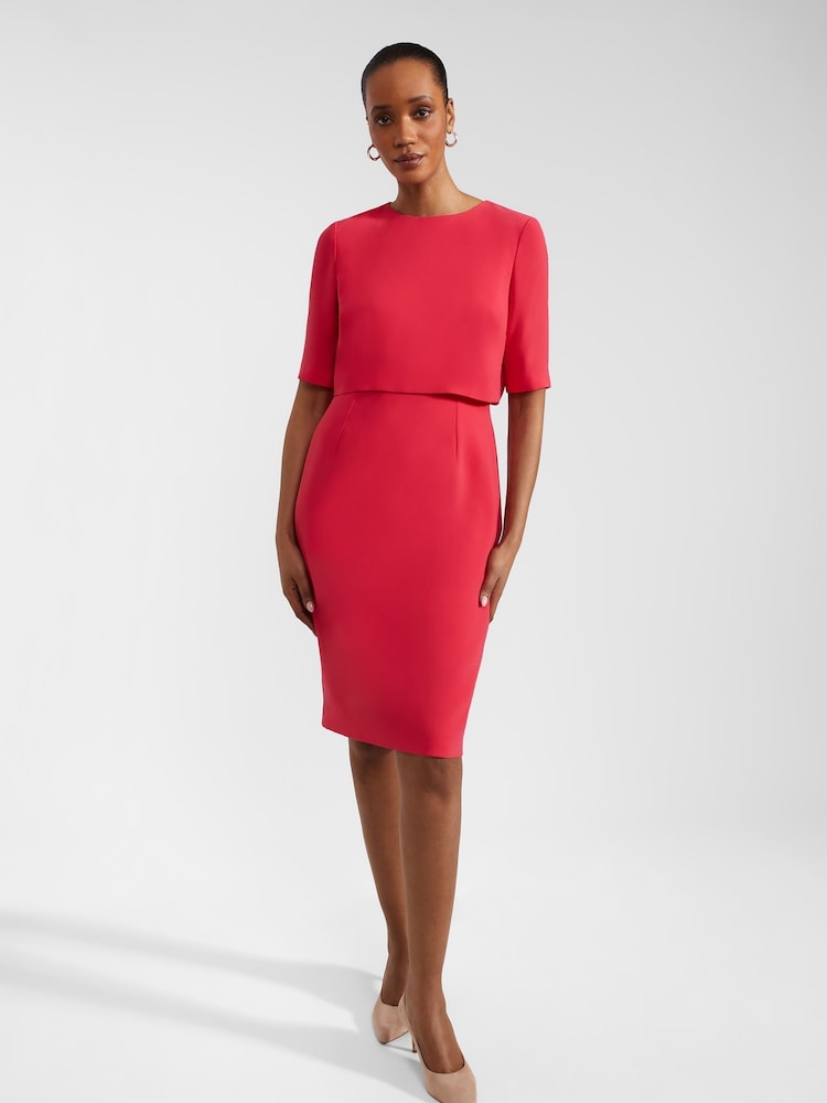 Hobbs Pink Penelope Dress - Image 1 of 4