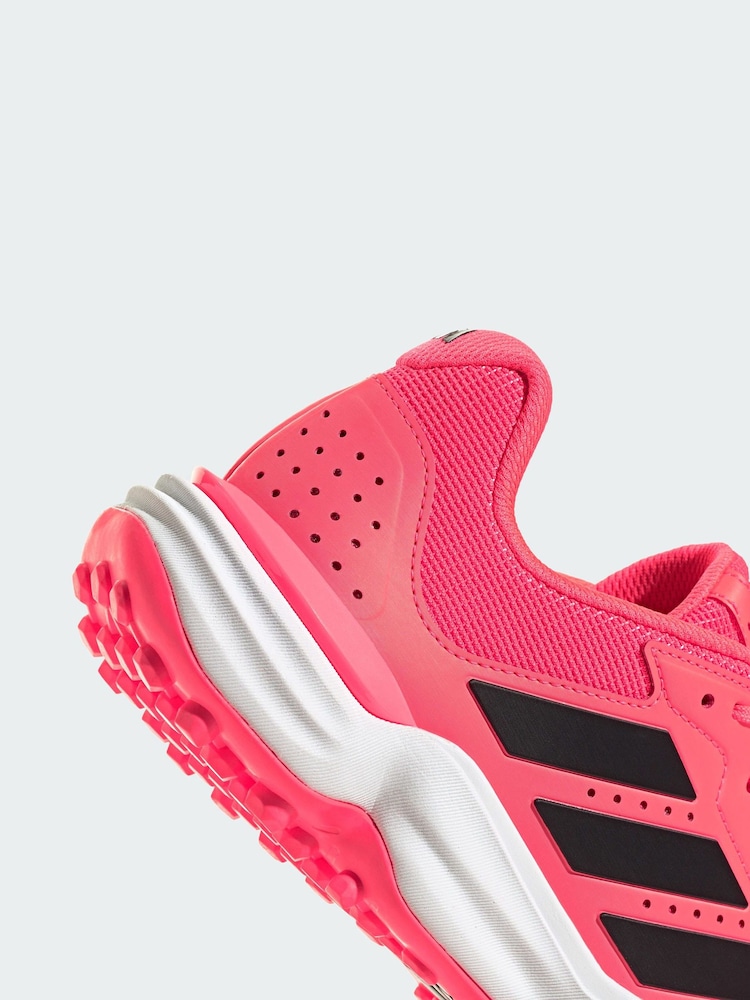 adidas Pink Adipower Hockey League Shoes - Image 4 of 4