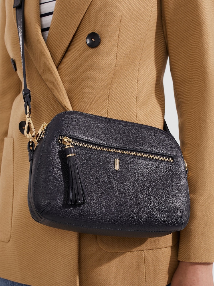 Hobbs Blue Carlton Cross-Body Bag - Image 1 of 4