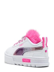 Puma White PUMA x TROLLS Mayze Baby Girl Sneakers - Image 4 of 5