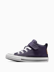 Converse Purple Chuck Taylor ProTech Malden Street 1V Trainers - Image 2 of 5