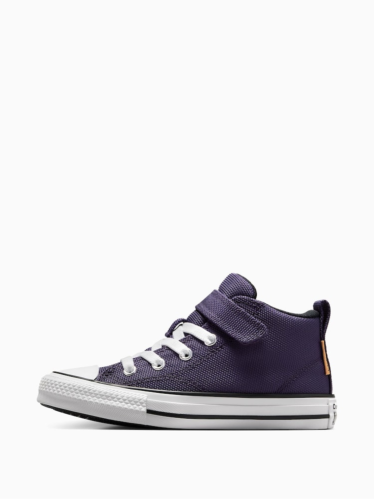 Converse Purple Chuck Taylor ProTech Malden Street 1V Trainers - Image 2 of 5