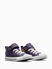 Converse Purple Chuck Taylor ProTech Malden Street 1V Trainers - Image 3 of 5