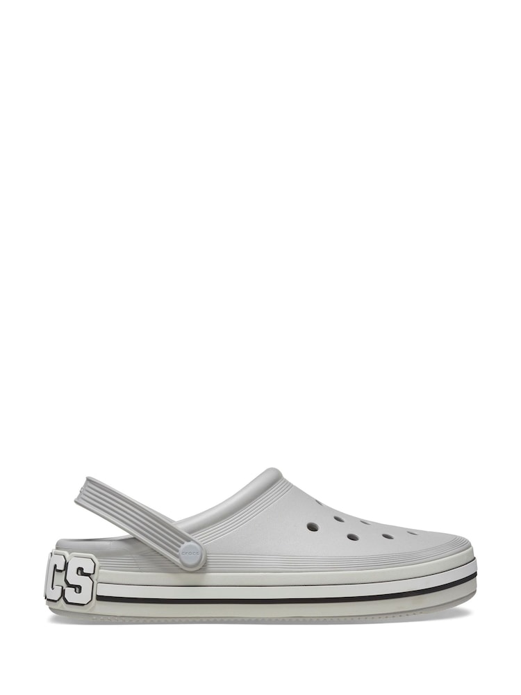 Crocs Grey Off Court Clogs - Image 1 of 4 Crocs Grey Off Court Clogs - Image 1 of 4
