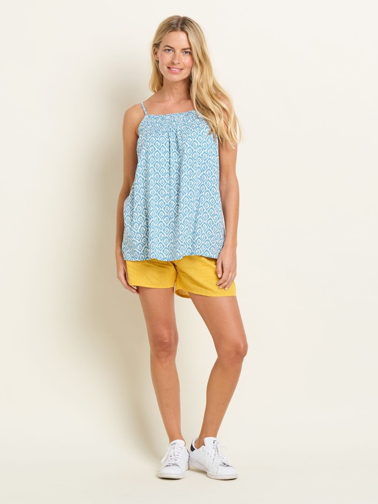 Brakeburn Blue Yasmin Camisole - Image 4 of 4 Brakeburn Blue Yasmin Camisole - Image 4 of 4
