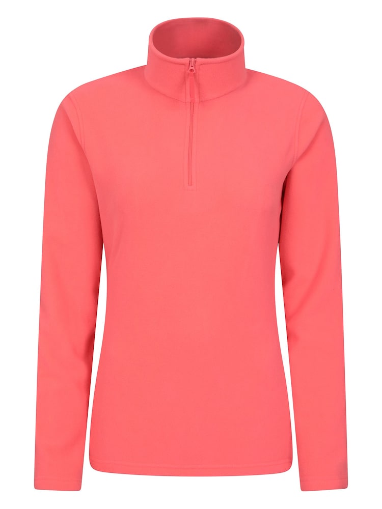 Mountain Warehouse Dark Pink Womens Camber II Half Zip Fleece - Image 1 of 5