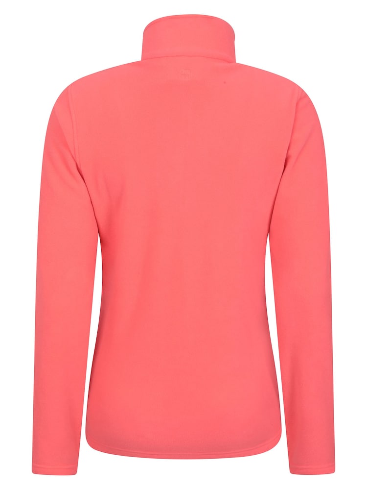 Mountain Warehouse Dark Pink Womens Camber II Half Zip Fleece - Image 2 of 5