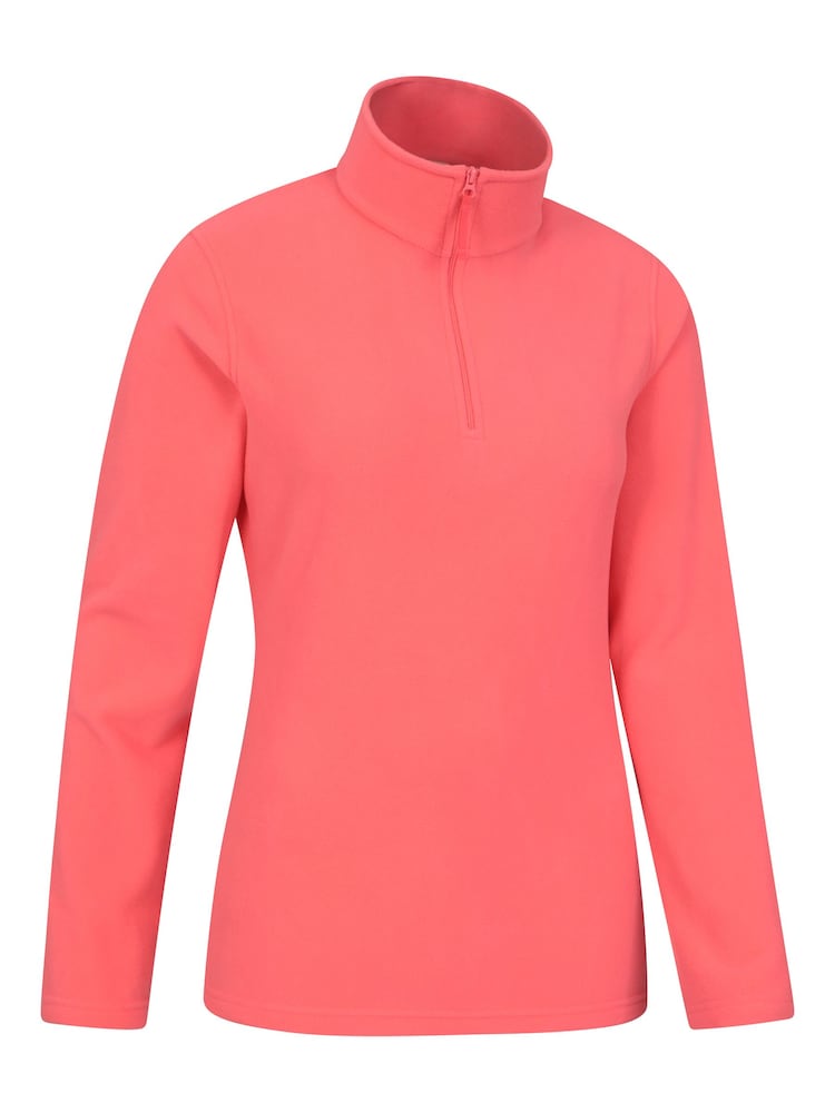 Mountain Warehouse Dark Pink Womens Camber II Half Zip Fleece - Image 3 of 5