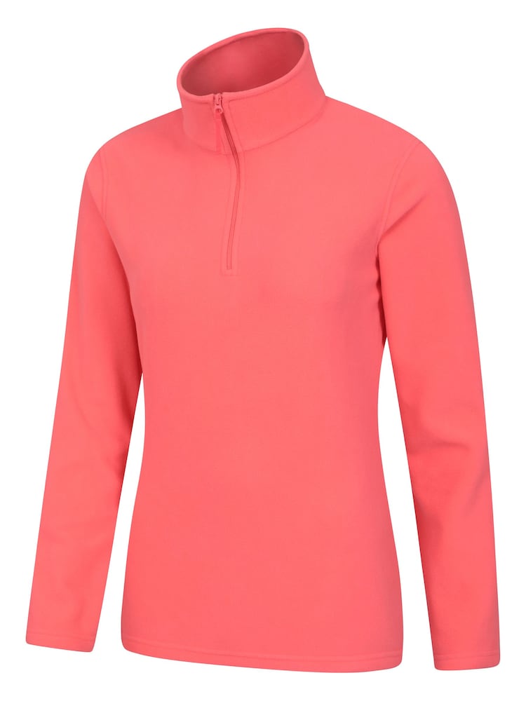 Mountain Warehouse Dark Pink Womens Camber II Half Zip Fleece - Image 4 of 5