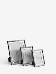 Silver Textured Photo Frame - Image 3 of 3