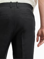 AllSaints Black Cross Tallis Trousers - Image 6 of 7