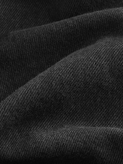Black Palazzo Wide Leg 100% Cotton Jeans - Image 9 of 9
