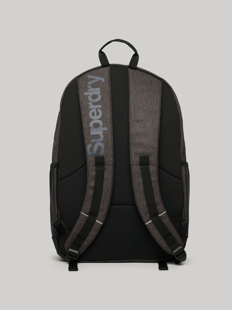 Superdry Grey Patched Montana Backpack - Image 2 of 5