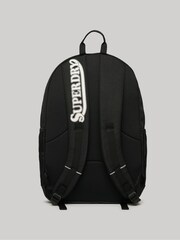 Superdry Black Patched Montana Backpack - Image 2 of 5