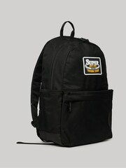 Superdry Black Patched Montana Backpack - Image 3 of 5