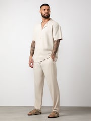Gym King Grey Signature Woven Texture Shirt - Image 1 of 4