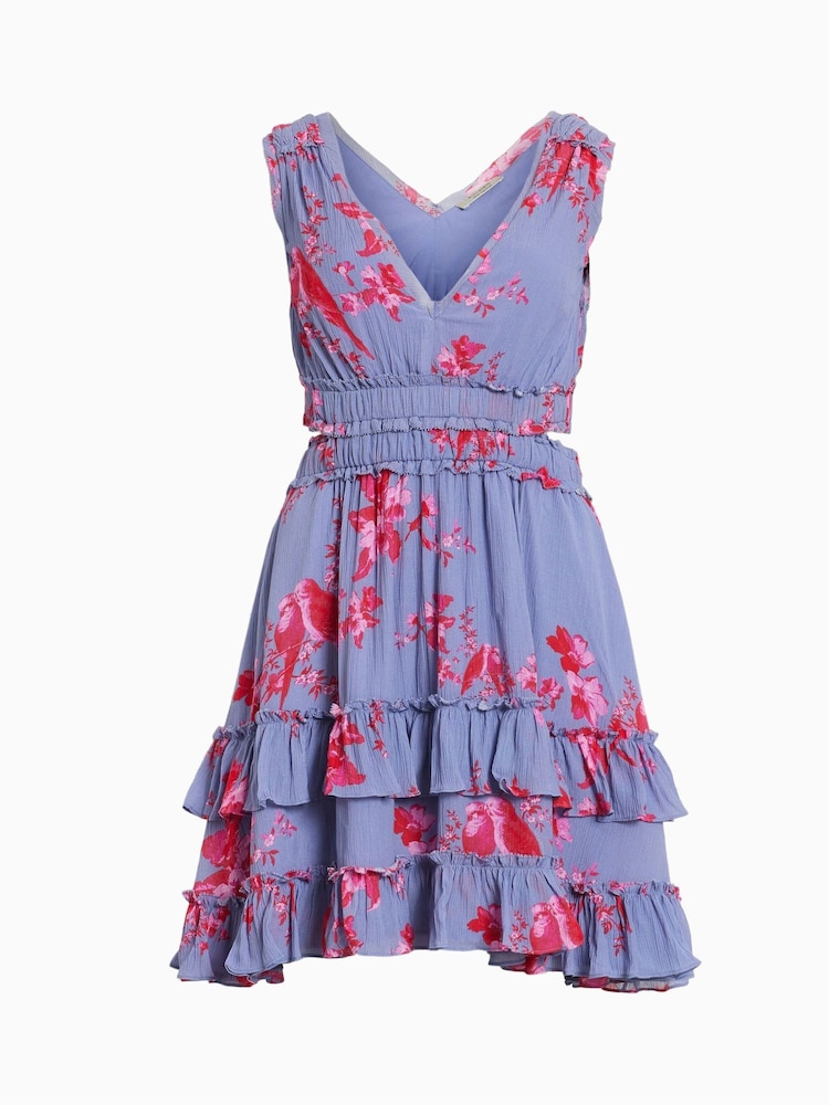 AllSaints Pink Mikayla Iona Dress - Image 6 of 6 AllSaints Pink Mikayla Iona Dress - Image 6 of 6