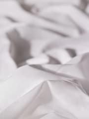 MADE.COM White Cosy Washed Cotton Extra Deep Fitted Sheet - Image 3 of 3