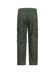 Mountain Warehouse Green Kids Active Convertible Trousers - Image 3 of 5