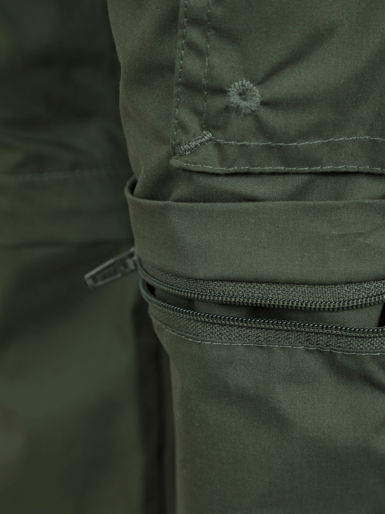 Mountain Warehouse Green Kids Active Convertible Trousers - Image 5 of 5
