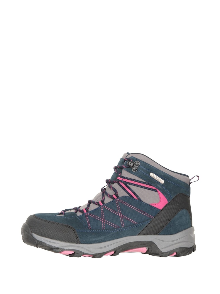 Mountain Warehouse Blue Rapid Womens Waterproof Hiking Boots - Image 2 of 5