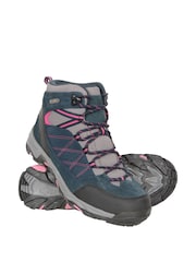 Mountain Warehouse Blue Rapid Womens Waterproof Hiking Boots - Image 3 of 5