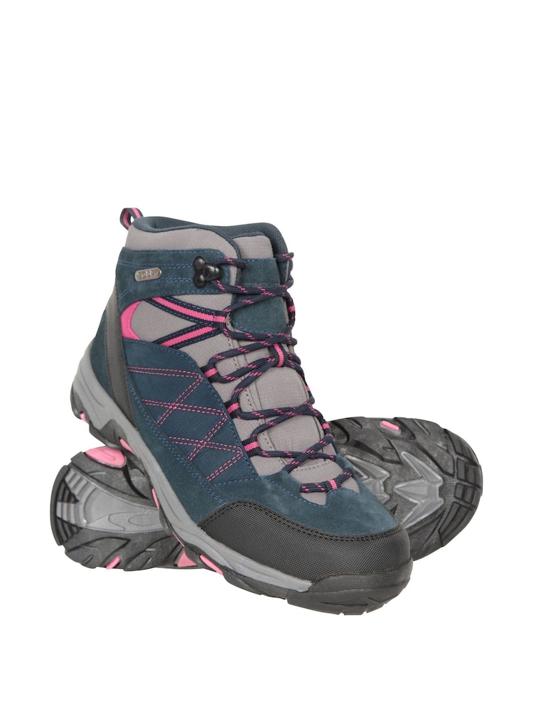 Buy Mountain Warehouse Blue Womens Rapid Waterproof Hiking Boots