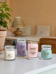 Yankee Candle Pink Large Signature Desert Blooms Jar Candle - Image 3 of 5
