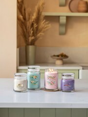 Yankee Candle Pink Large Signature Desert Blooms Jar Candle - Image 4 of 5