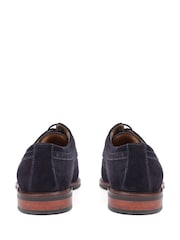 Синий - Jones Bootmaker Longwood Suede Derby Brogues - Image 4 of 6