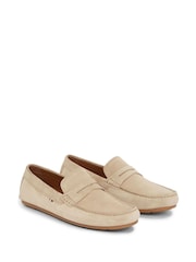 Tommy Hilfiger Natural Casual Suede Shoes - Image 3 of 4