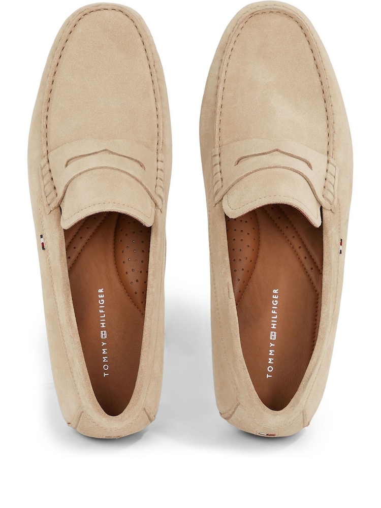 Tommy Hilfiger Natural Casual Suede Shoes - Image 4 of 4