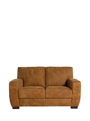 Barker and Stonehouse Brown Kansas Leather Loveseat - Image 2 of 7
