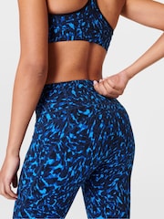 Blau/Animal-/Wirbel-Print - Sweaty Betty Power Workout-Leggings - Bild 6 von 9
