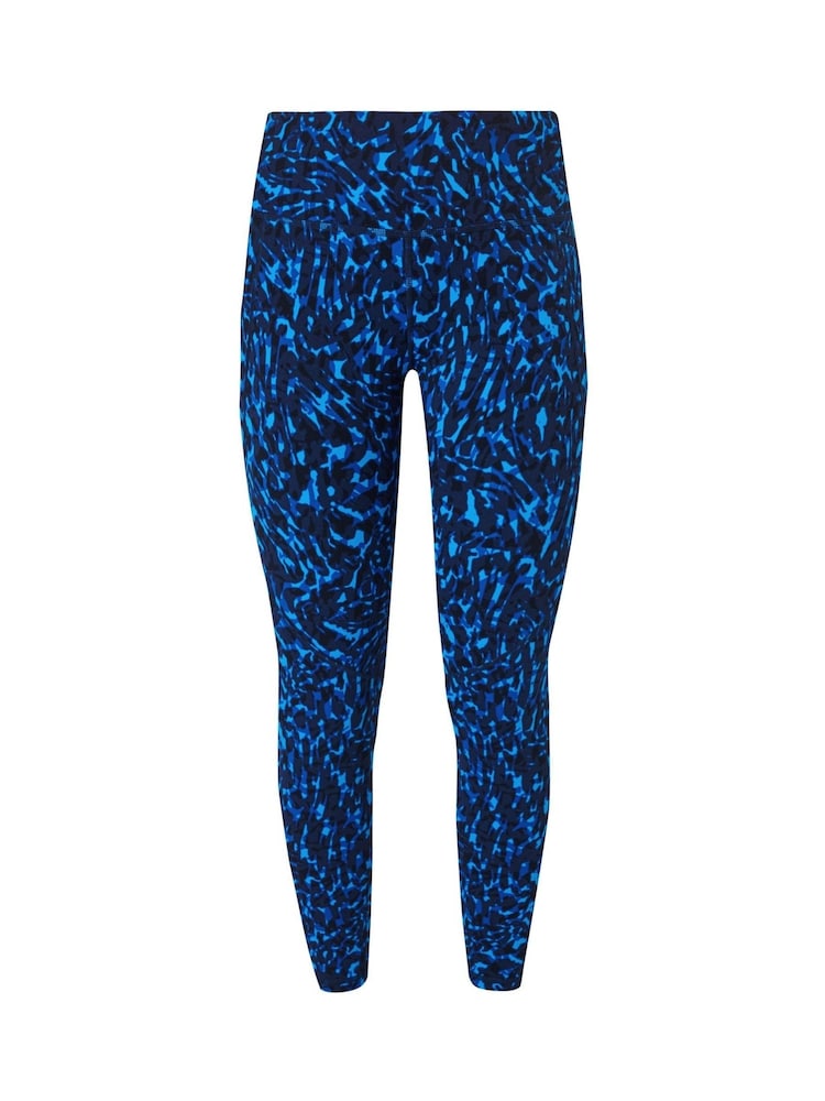 Blau/Animal-/Wirbel-Print - Sweaty Betty Power Workout-Leggings - Bild 9 von 9