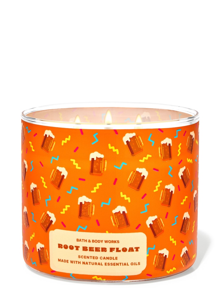 Bath & Body Works Root Beer Float Root Beer Float 3-Wick Candle 14.5 oz / 411 g - Image 1 of 1