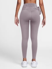 Nike Lilac Purple Go Trail Running Firm-Support High-Waisted 7/8 Leggings with Pockets - Image 2 of 4
